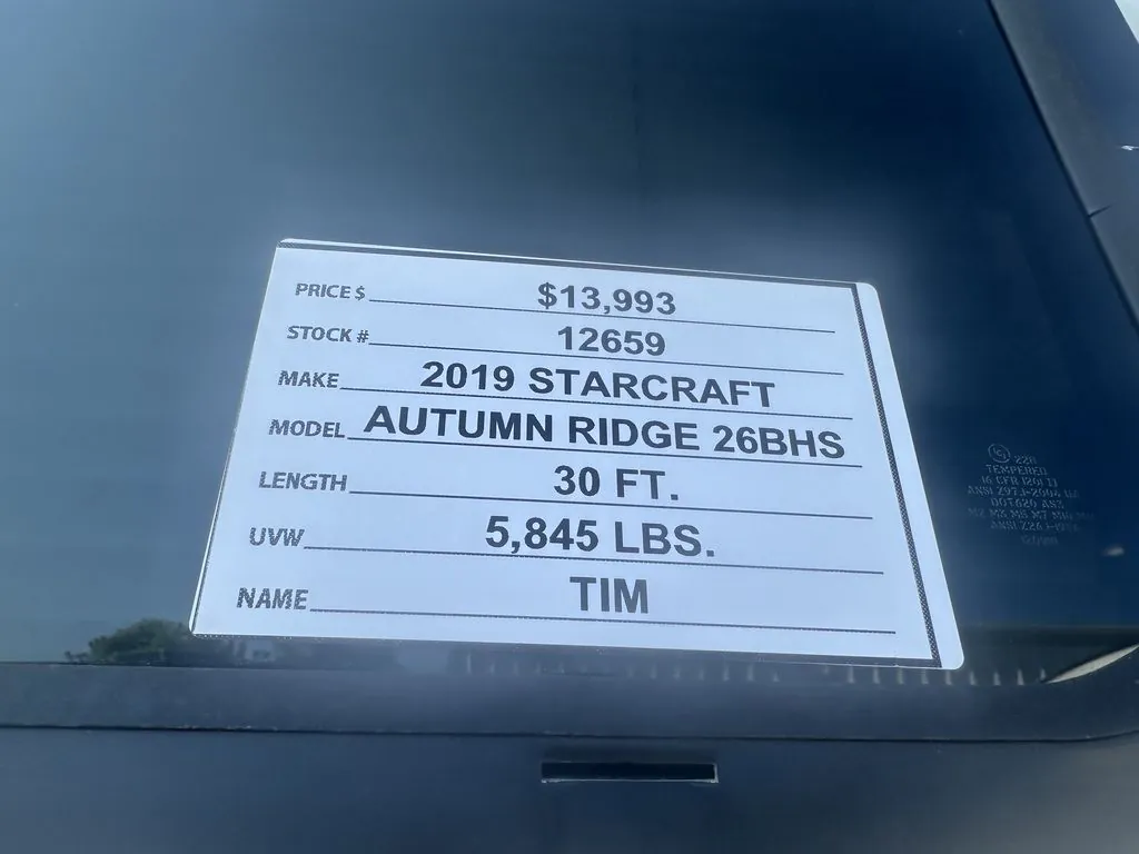 2019 Starcraft Autumn Ridge 26BHS, Photos photo 28