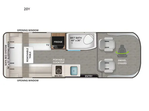 2026 Thor Motor Coach Tellaro 20Y, Photos photo 2