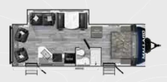 Heartland Mallard IDM27 floor plan