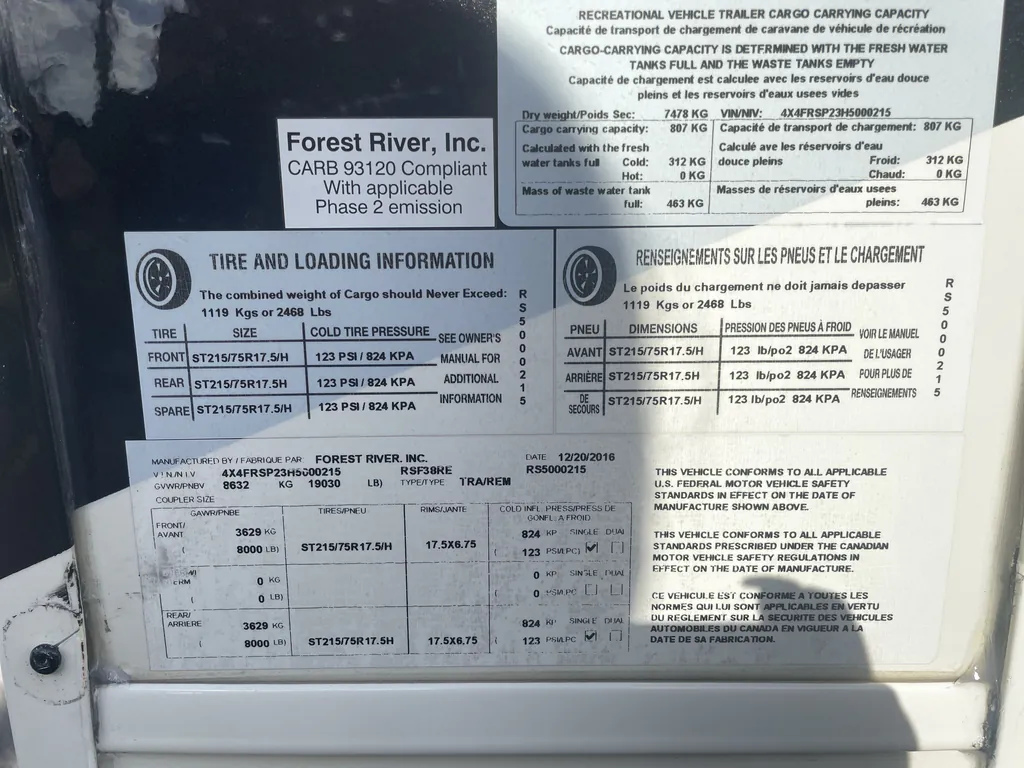 2017 Forest River Riverstone 38RE, Photos photo 28