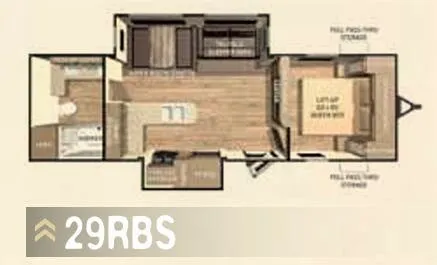 Cruiser RV Enterra 29RBS floor plan