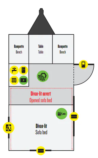 ProLite 12V Base floor plan