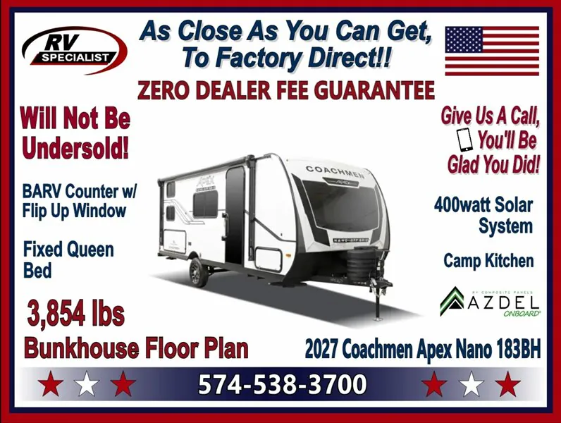 2027 Coachmen Apex Nano 183BH - Photo 2