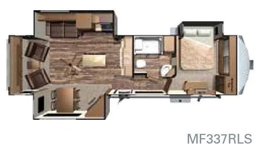 Highland Ridge Mesa Ridge MF337RLS floor plan