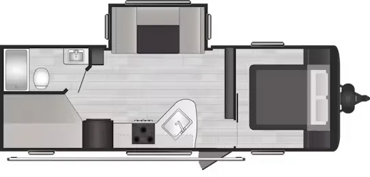 Keystone Springdale Classic 240BHCWE floor plan