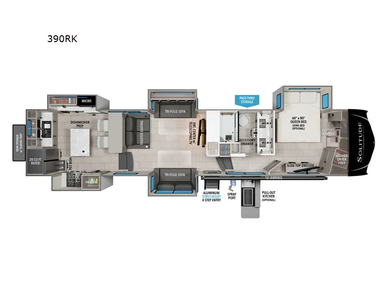 2025 Grand Design Solitude 390RK - Photo 3