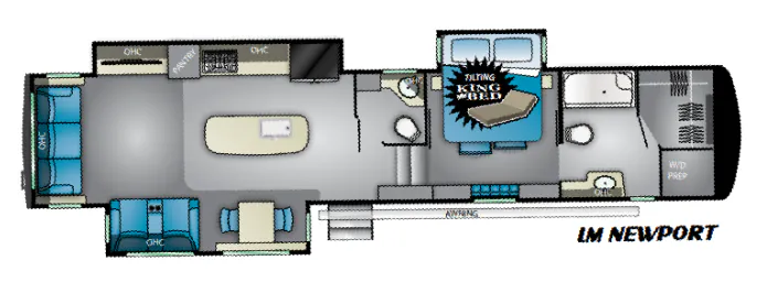 Heartland Landmark LM Newport floor plan
