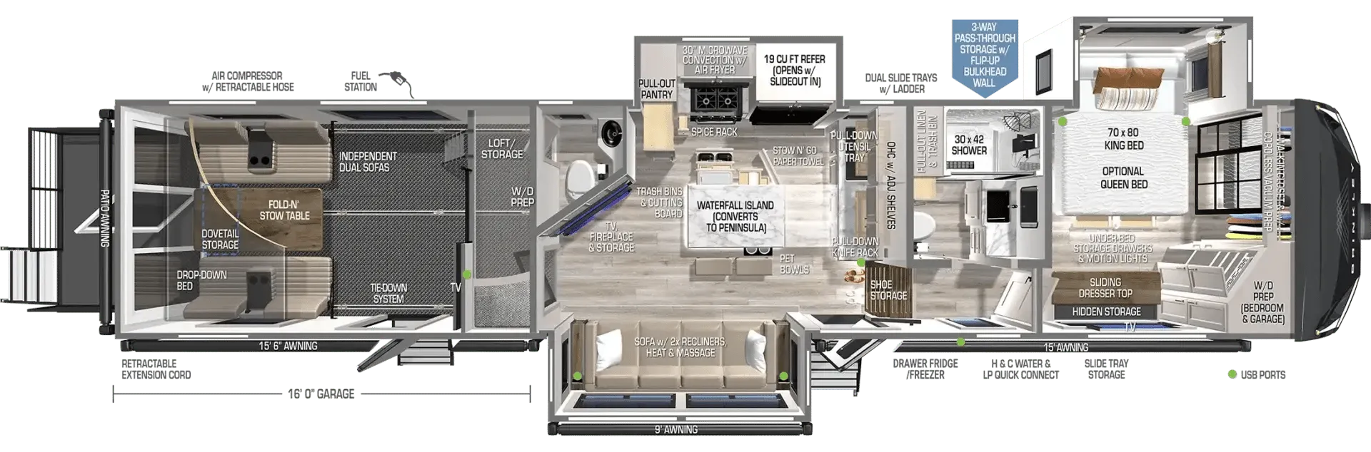 2026 Brinkley Model G 4000 - Floor plan