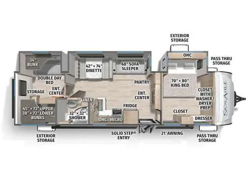 2026 Forest River Solaire 3200TSBH, Photos photo 2