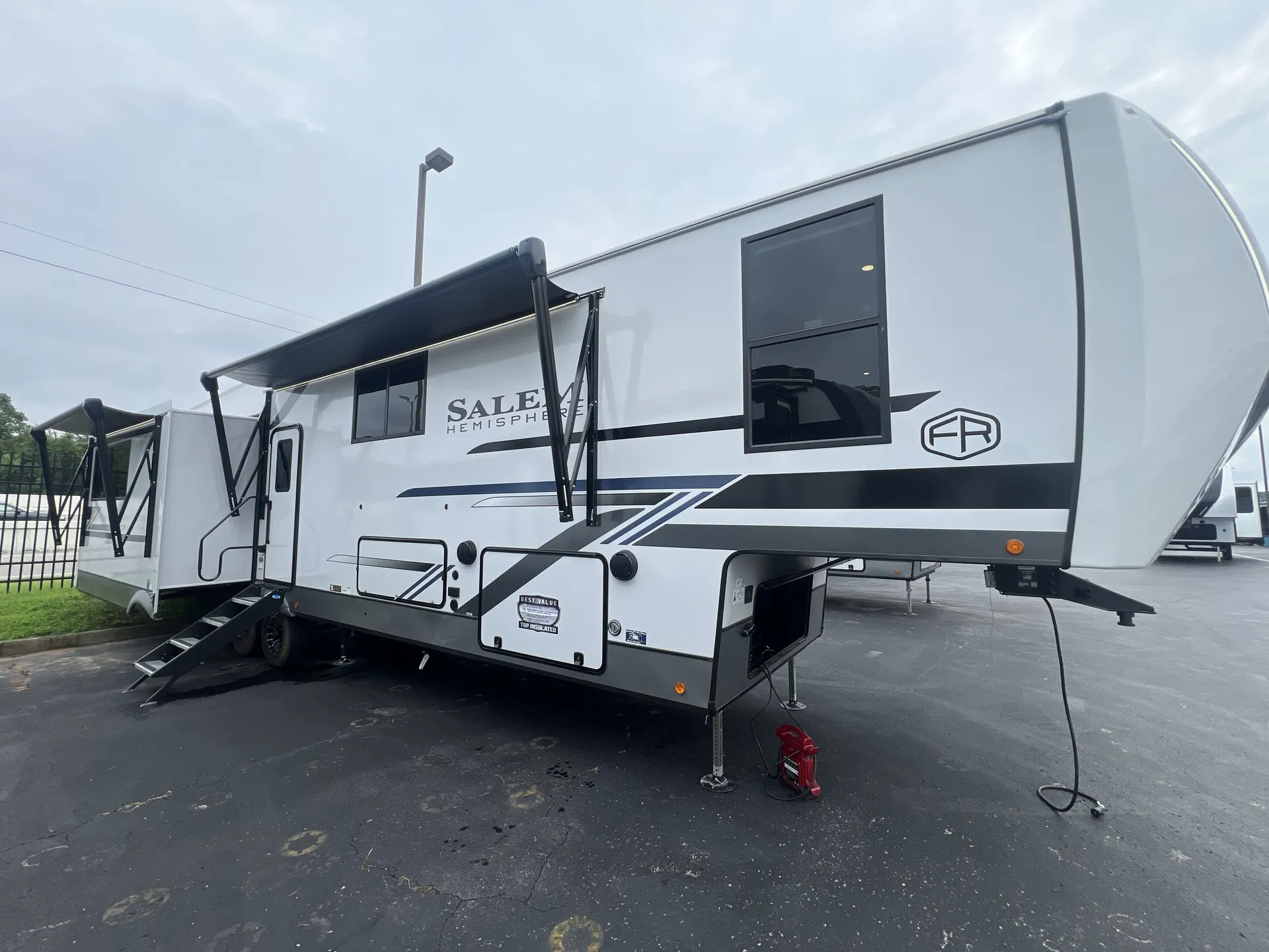 2027 Forest River Salem Hemisphere 373MBRL — campside