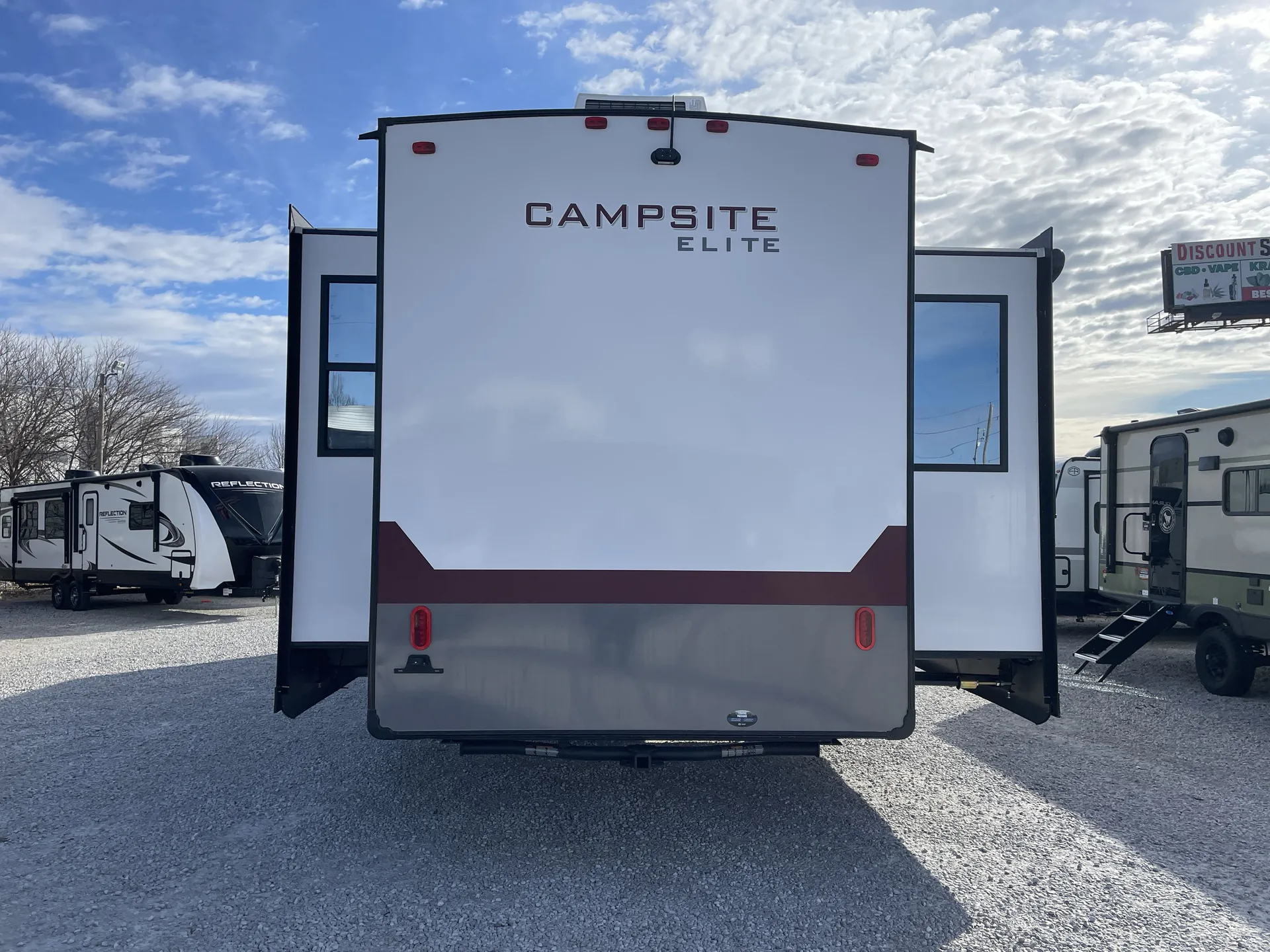 2026 Forest River Campsite Elite 36AK — backside