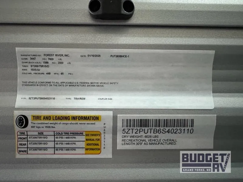 2025 Palomino Puma Camping Edition 283BHCE - Photo 4