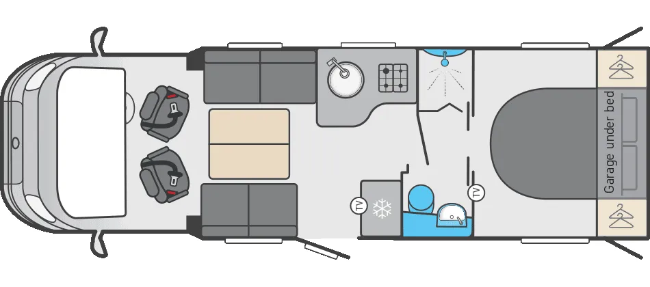Swift Voyager 594 floor plan