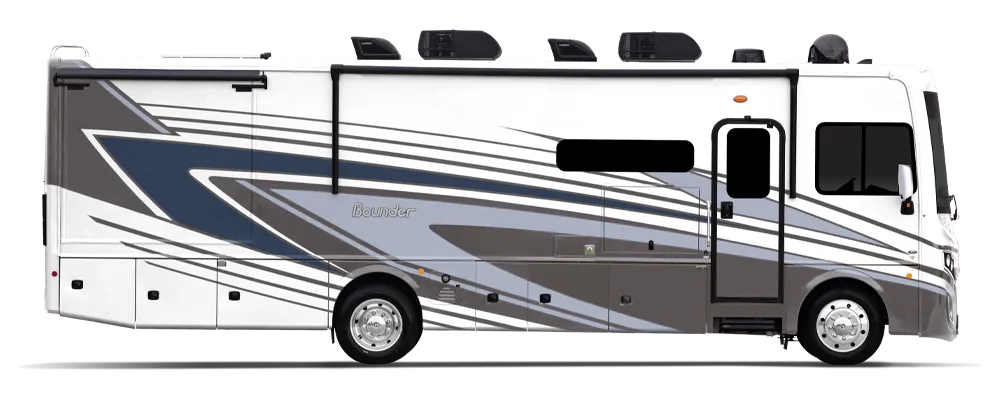 Fleetwood Bounder 36F exterior