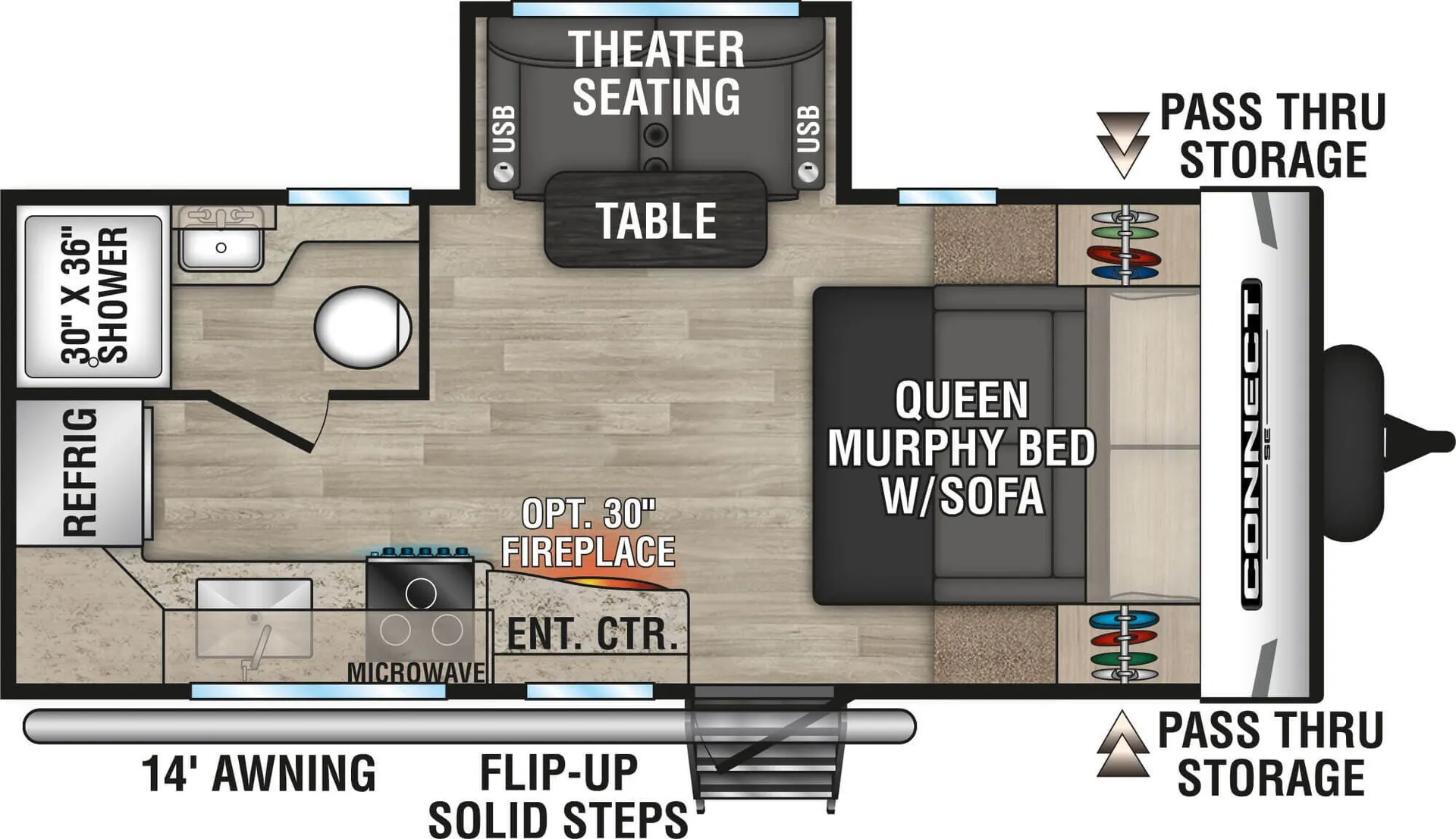 K-Z Connect SE C191MBSE floor plan