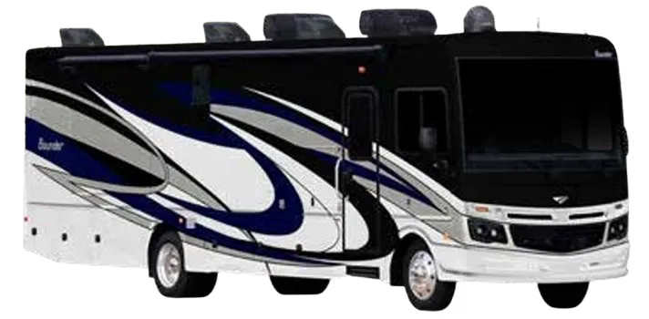 Fleetwood Bounder 36F exterior