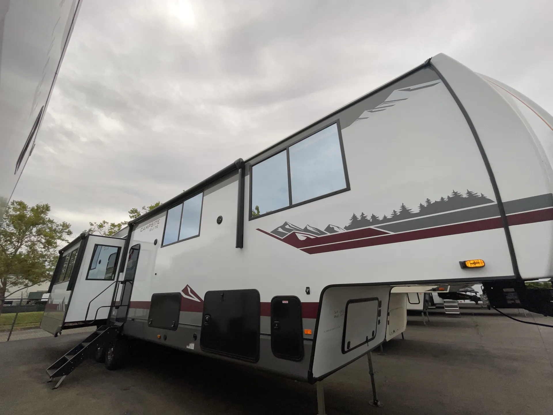 2027 Forest River Campsite Elite 36RF — campside