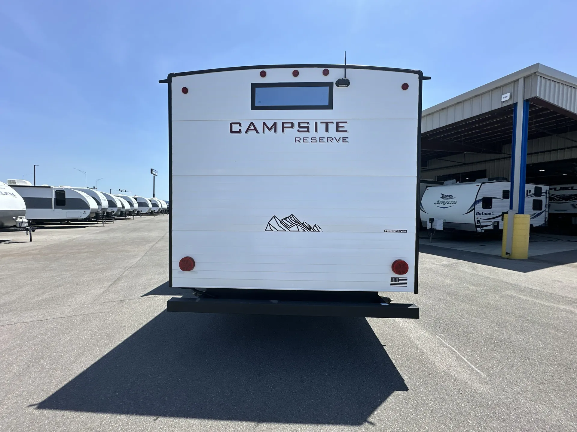2027 Forest River Campsite Reserve 29TJ — backside