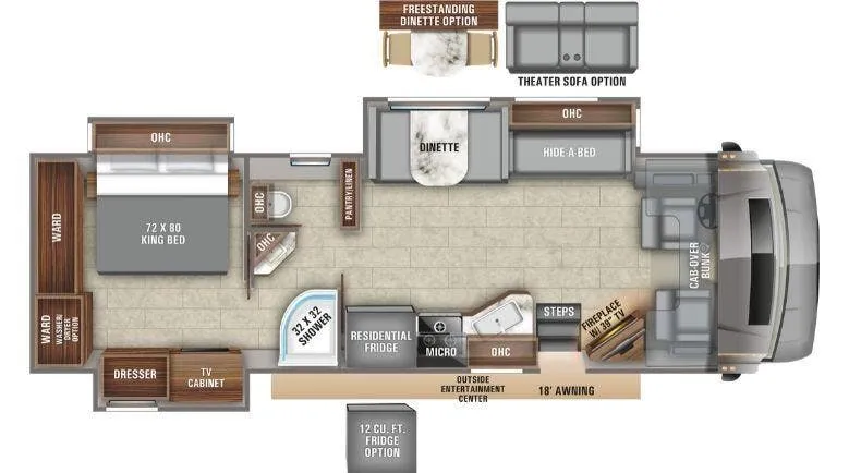 Entegra Coach Accolade 37HJ floor plan