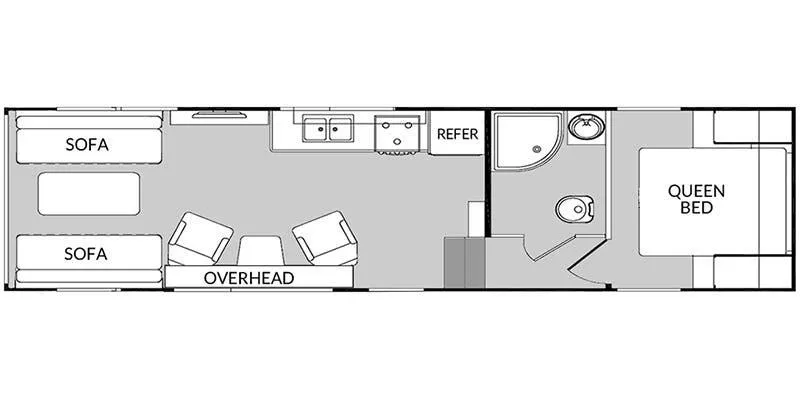 Genesis Supreme Wanderer 28SAWL floor plan