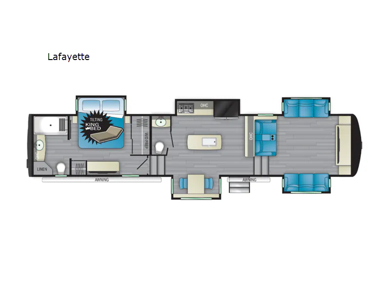 2022 Heartland Landmark LM Lafayette — Floor plan