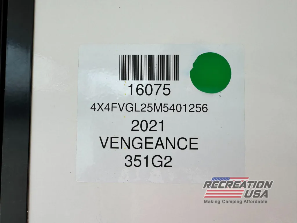 2021 Forest River Vengeance Rogue Armored 351G2, Photos photo 49