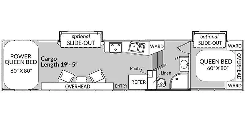 Genesis Supreme Genesis 36CK floor plan
