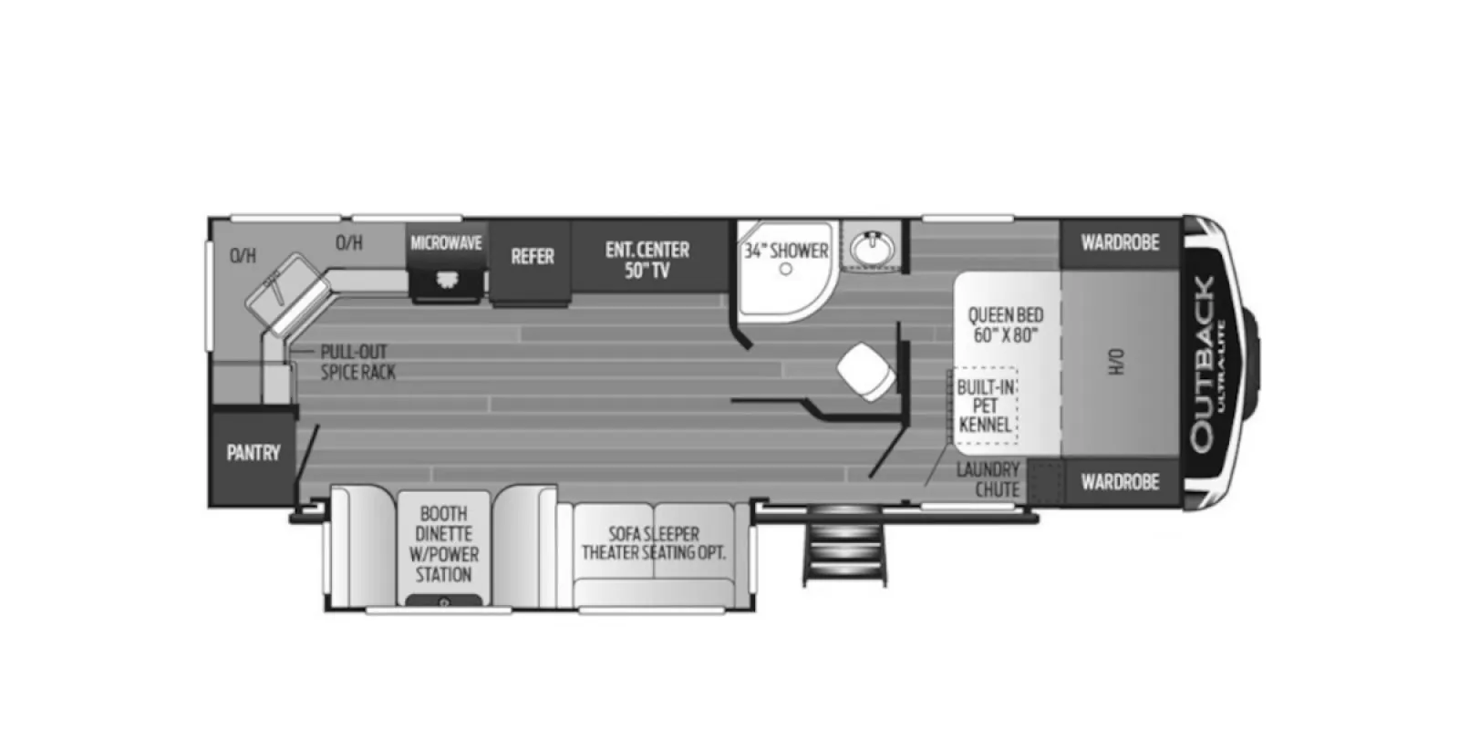 2020 Keystone Outback Ultra-Lite 260UML - Photo 3