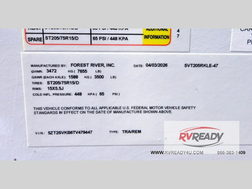2026 Forest River Surveyor Legend 205RKLE, Photos photo 23
