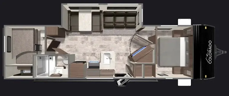 Dutchmen Colorado 29TBC floor plan