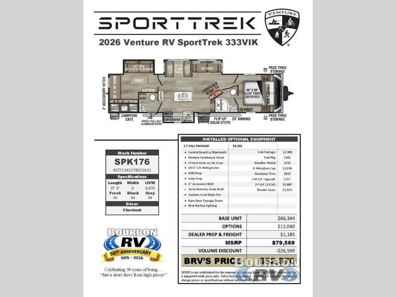 2026 Venture RV SportTrek ST333VIK - Photo 4