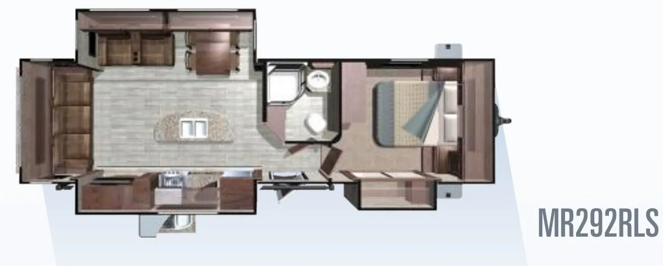 Highland Ridge Mesa Ridge MR292RLS floor plan