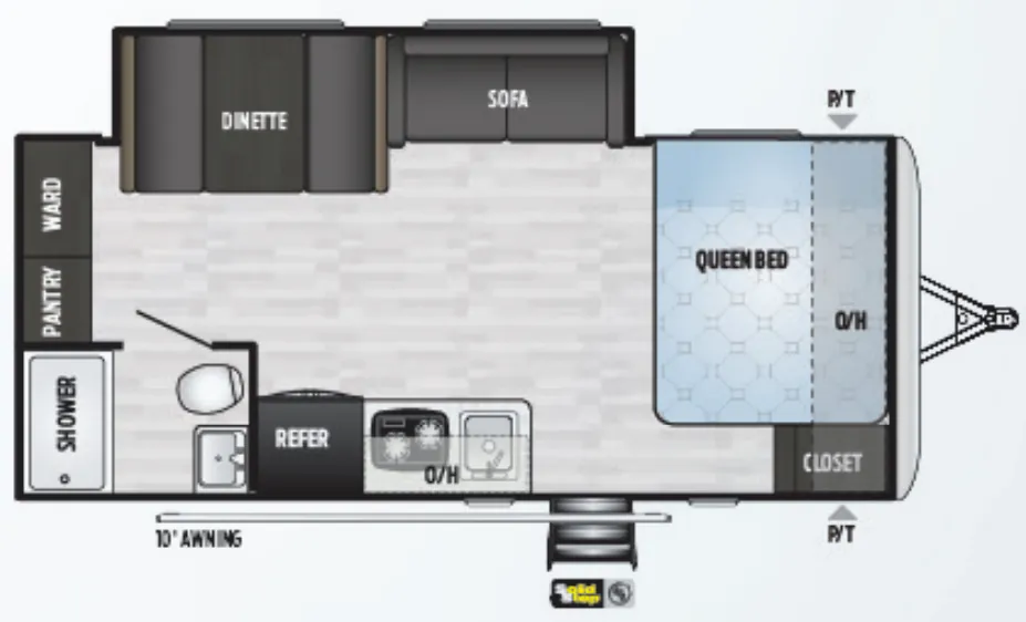 Keystone Springdale 1860SS floor plan