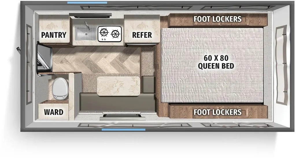 2026 Palomino Backpack SS-1240 floor plan