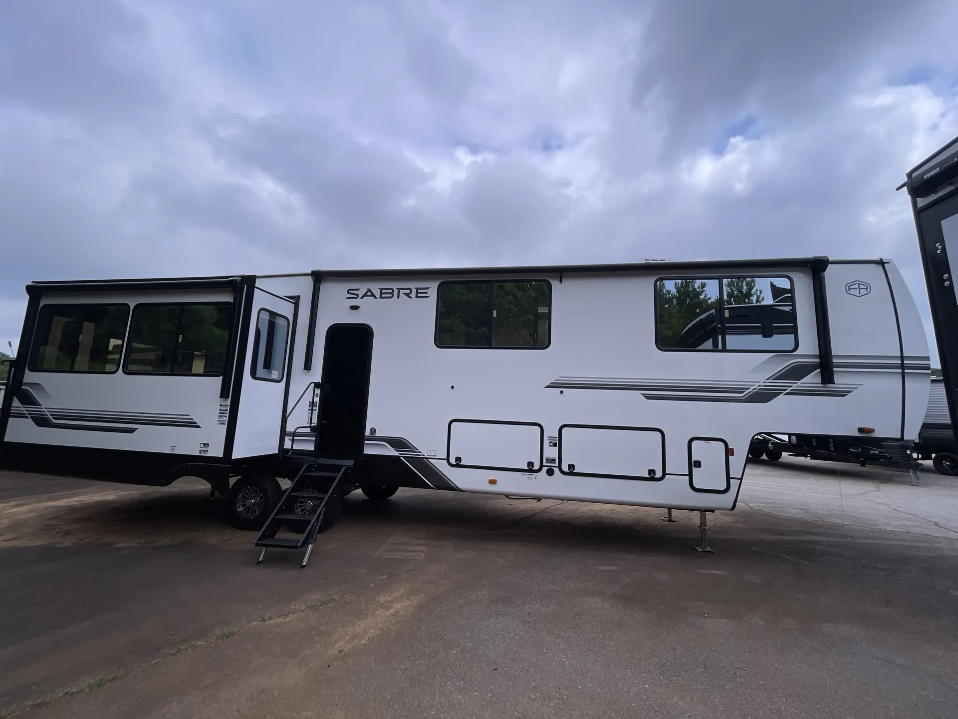 2027 Forest River Sabre 36FLX — campside