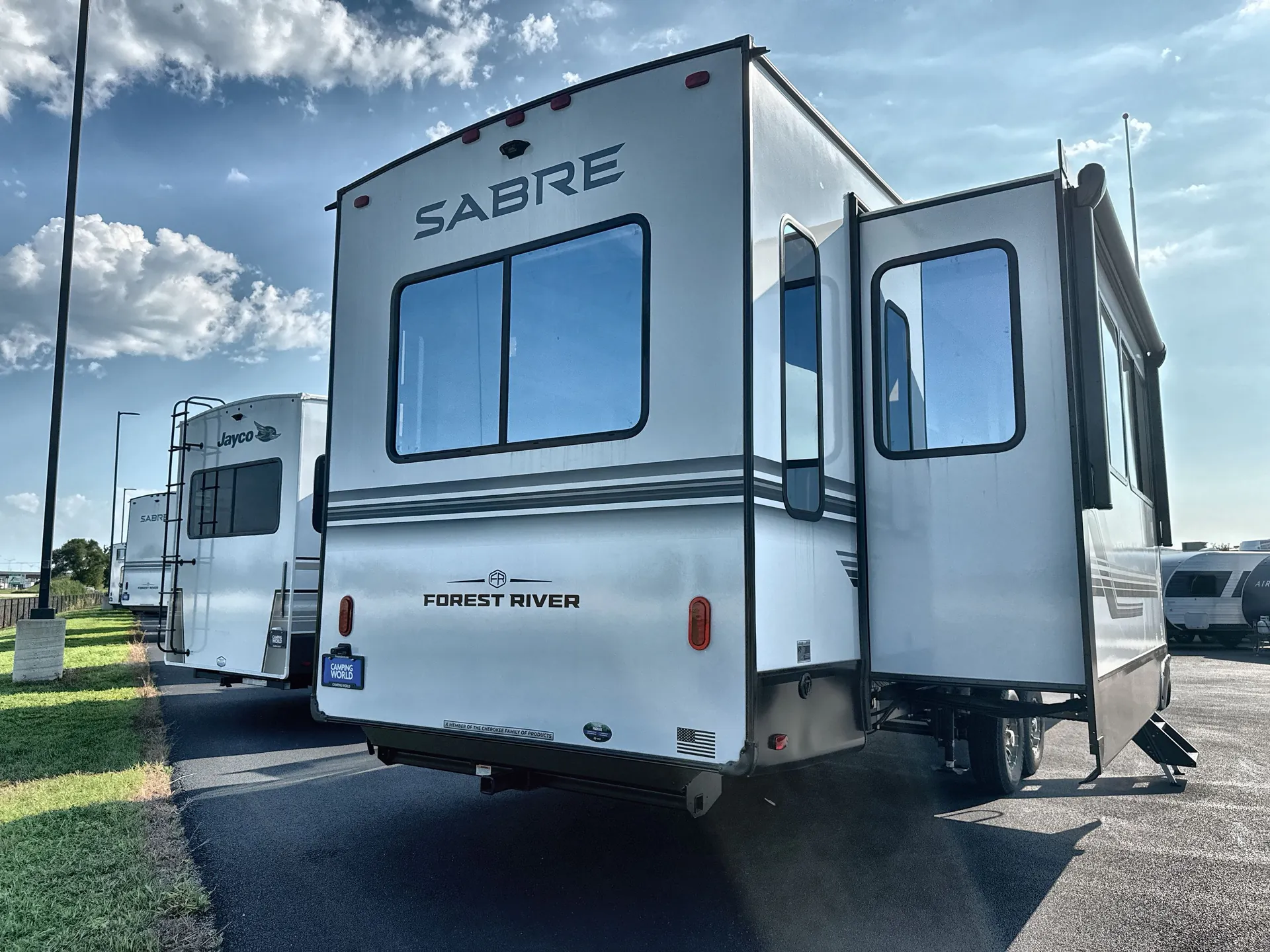 2027 Forest River Sabre 36FLX — backside