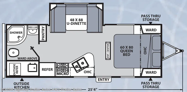 2019 Coachmen Apex 215RBK dealer photo 2 from Highway Trailer Sales