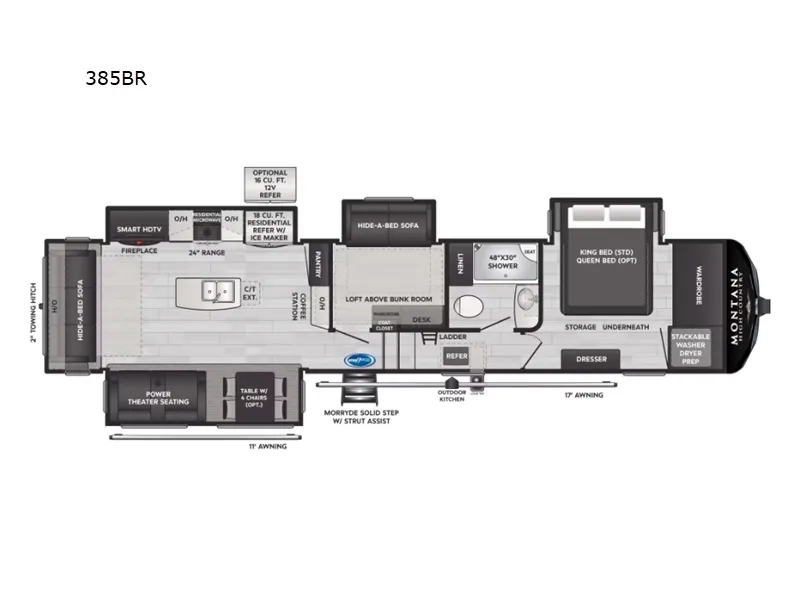 2024 Keystone Montana High Country 385BR - Photo 3