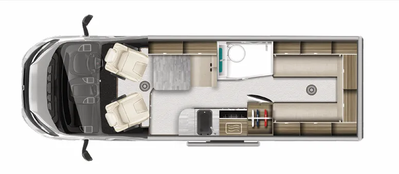 Auto-Trail V-Line Sport 636 SPORT floor plan