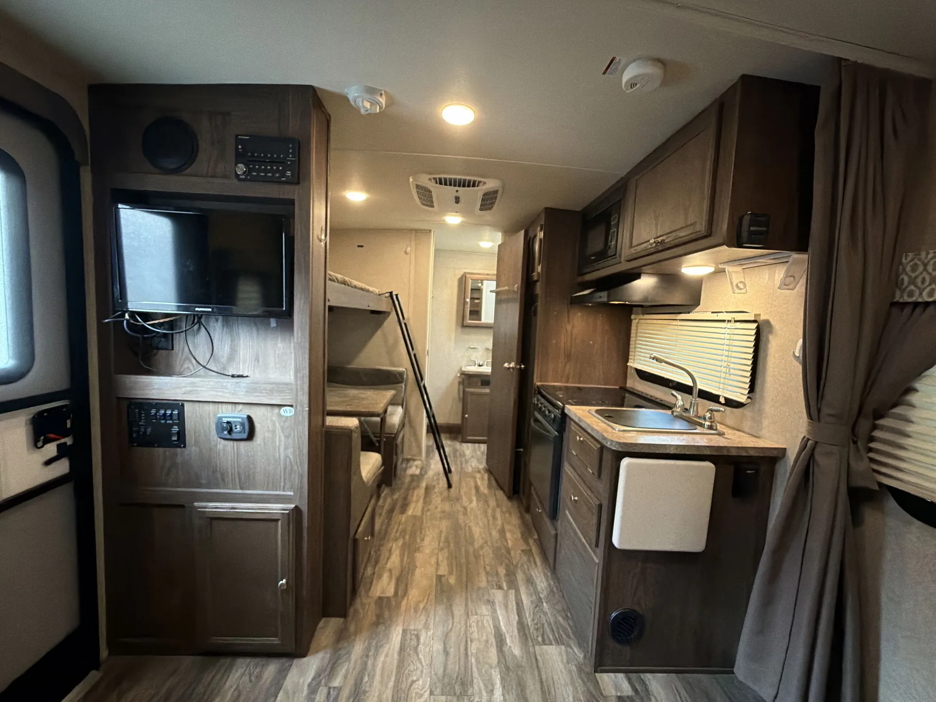 2018 Forest River Flagstaff Micro Lite 19KD — living area main