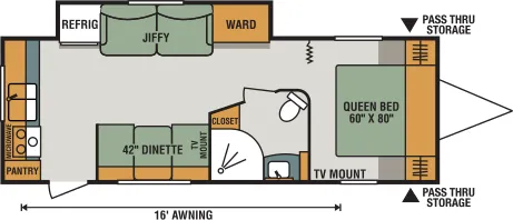 K-Z Connect C251RK floor plan