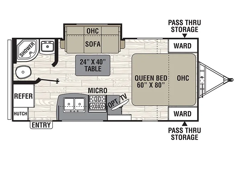 2016 Coachmen Freedom Express 192RBS - Photo 3
