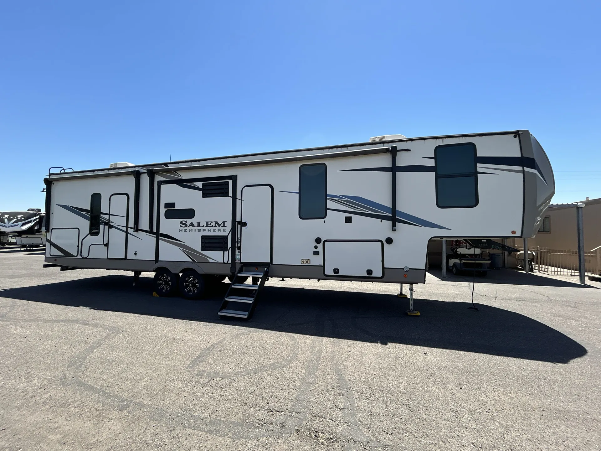 2022 Forest River Salem Hemisphere 353BED — campside