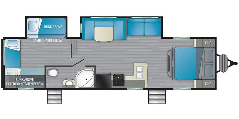 Heartland Prowler 320BH floor plan