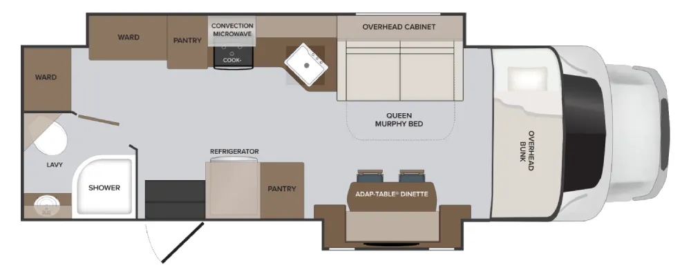 Holiday Rambler Incline FS550 FS550 30WM floor plan