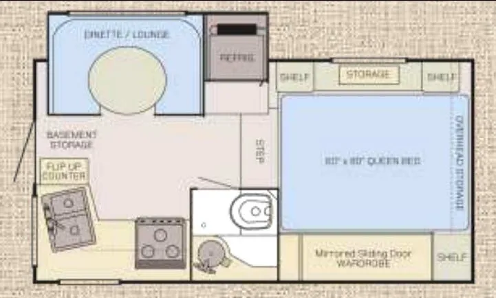 Adventurer Adventurer 86SBS floor plan