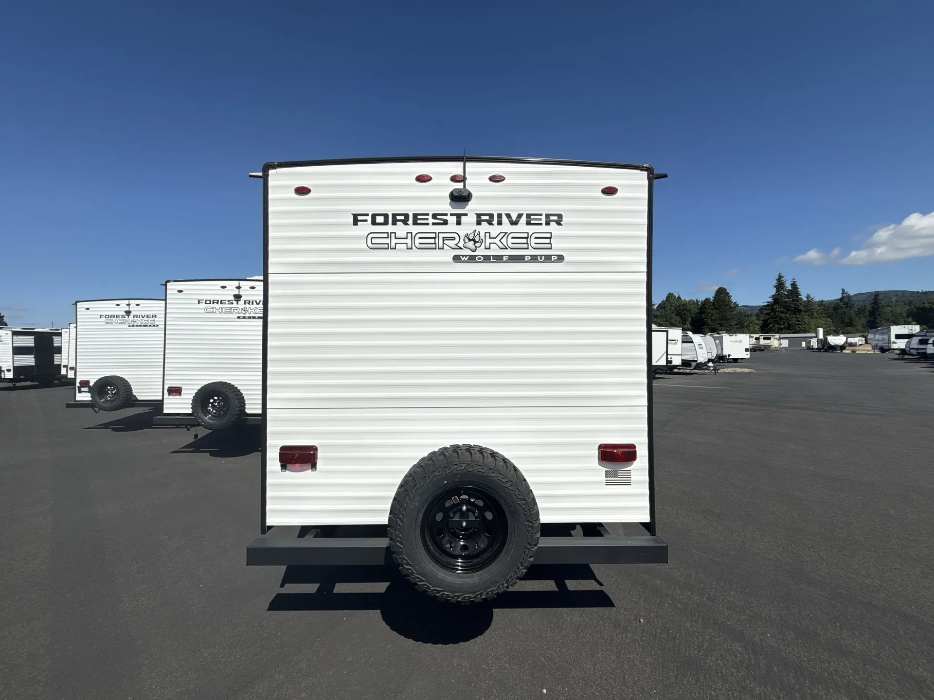 2027 Forest River Cherokee Wolf Pup 17JW — backside