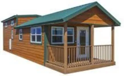 Deluxe Cabins CC-33FPL exterior