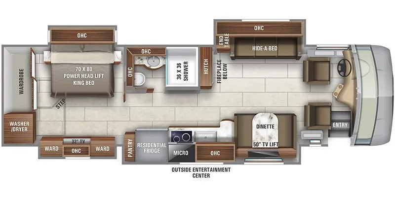2022 Jayco Embark 37K - Floor plan