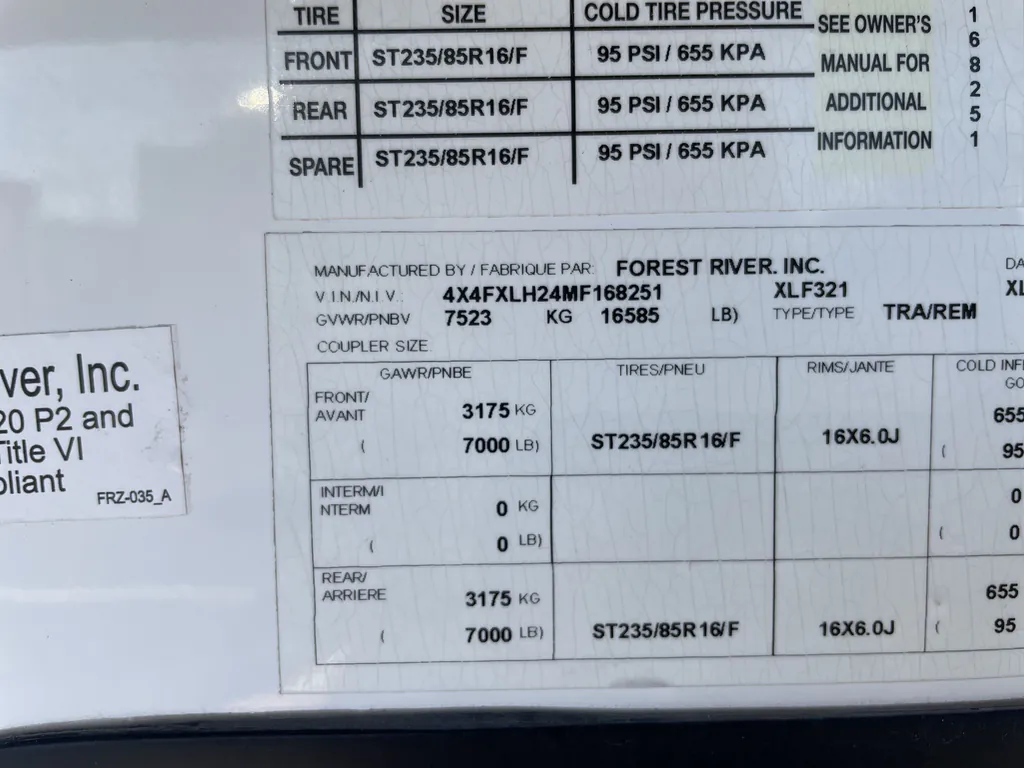 2021 Forest River XLR Nitro 321, Photos photo 21